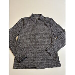 Men's Lululemon Surge Warm 1/4 Zip Gray Pullover Sweater SZ Large